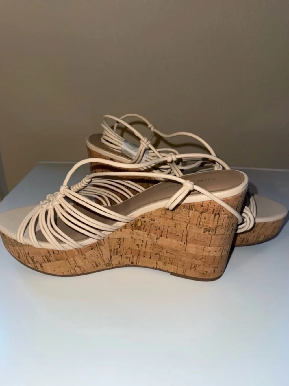 Sun + Stone Wedge Sandal